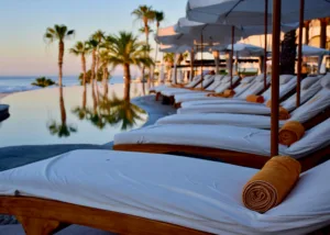 Experience luxury relaxation at a poolside resort from article California Spa Guide